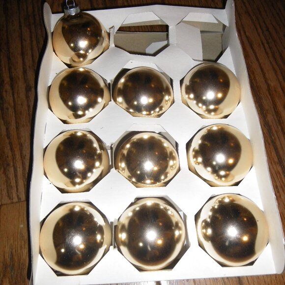 10 Vintage Rauch Large Glass Ball Decorative Ornaments - Picture 2 of 2